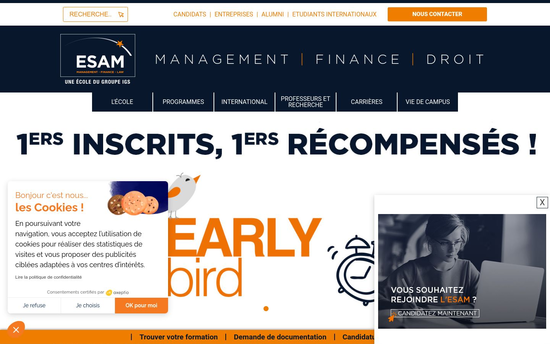 Esam ecoles | Ecole de management Paris, Lyon – annuaire-comptable